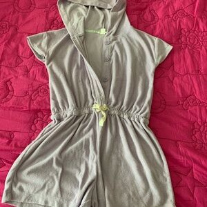 J. Crew Gray Jumpsuit with Adjustable Waist